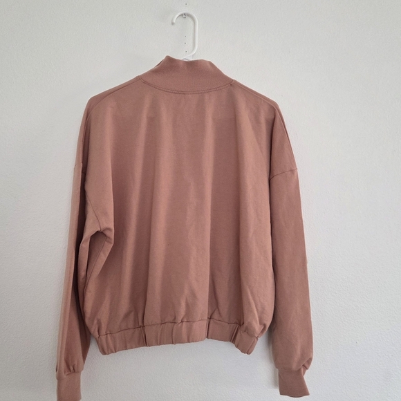 Rylee + Cru Peach Quarter-Zip Sweater Womens Size XS - Picture 4 of 7